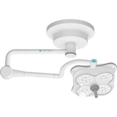 Foco Cirúrgico de Teto LED UM BRAÇO (SIMPLEX) 4LEV (160.000 LUX)